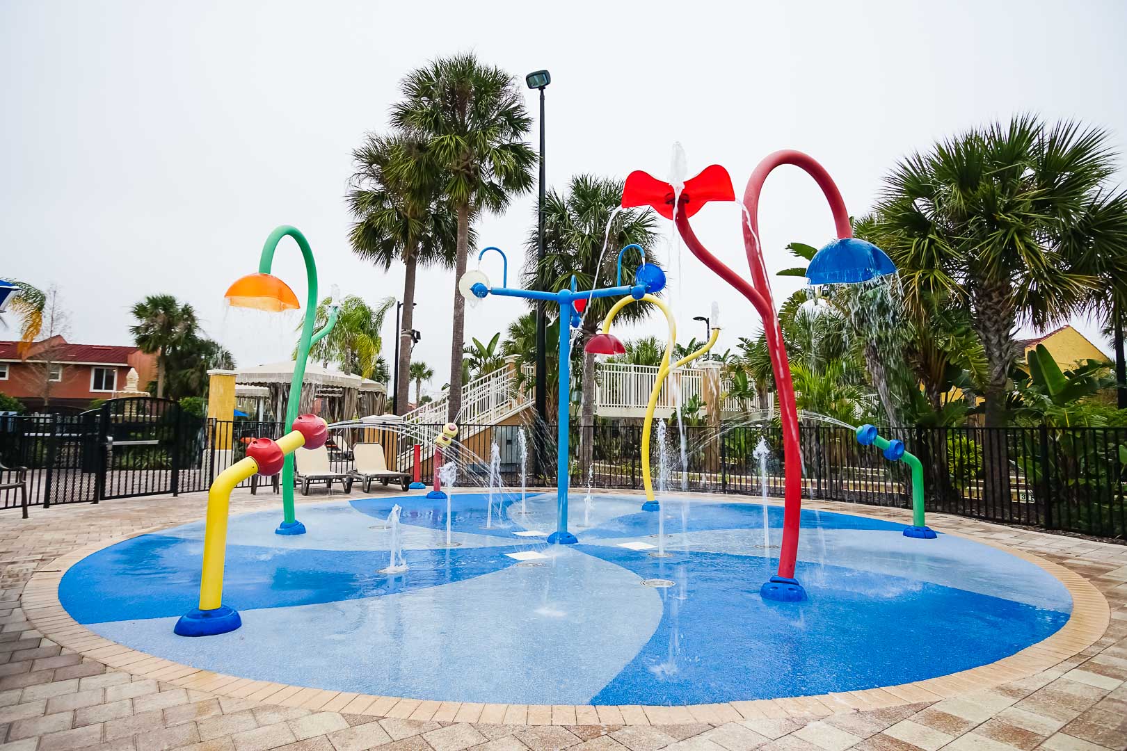 A colorful kids play area at VRI's Fantasy World Resort in Florida.
